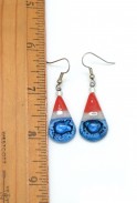 Patriotic Glass Teardrops